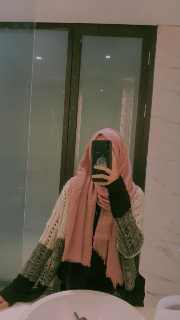 Hijab Mask Girls DP (65)
