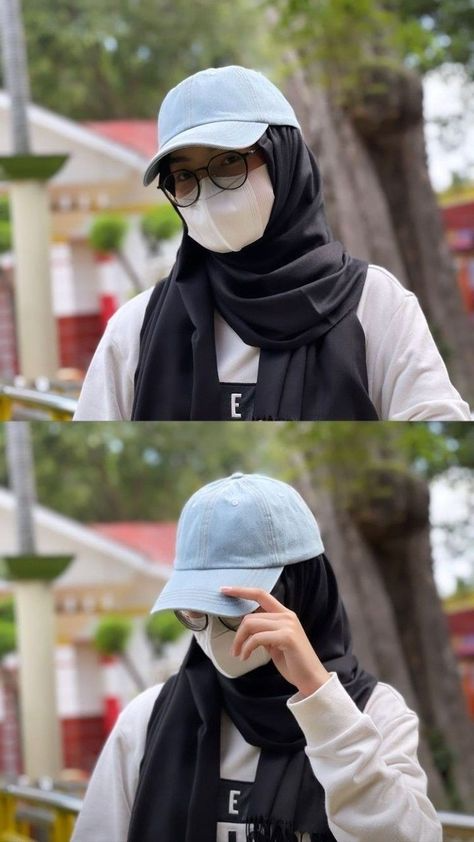 Hijab Mask Girls DP (7)