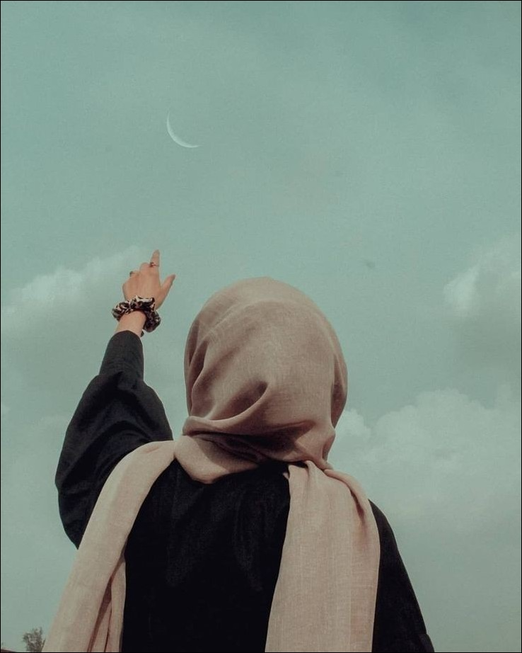 Hijab Mask Girls DP (73)