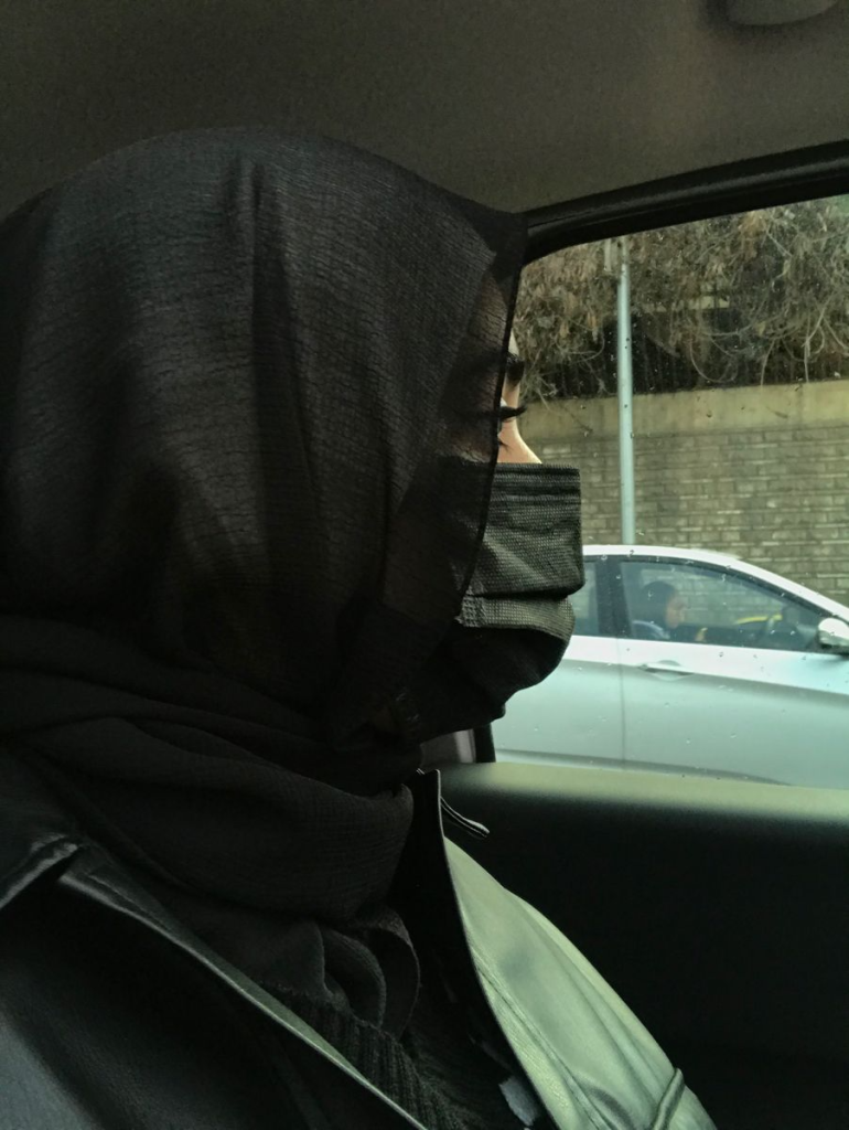 Hijab Mask Girls DP