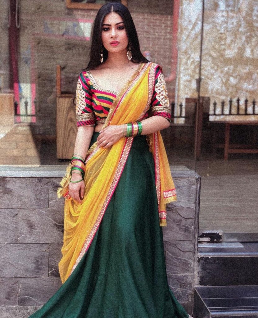 Real Girls DP in Saree (19)