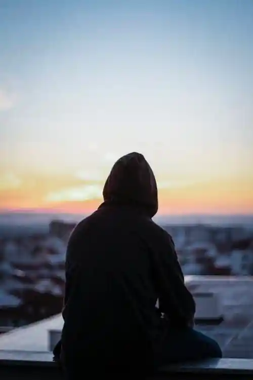 Sad Hidden Face Boys DP (39)