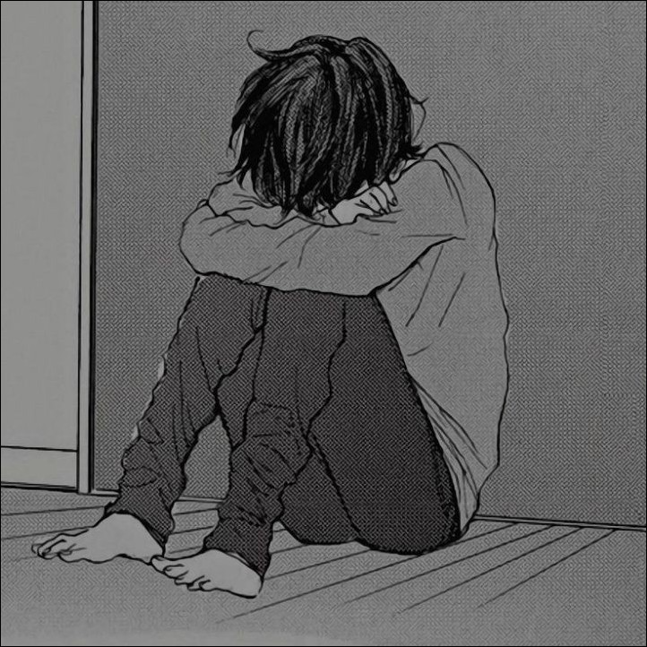 Sad Hidden Face Boys DP (62)