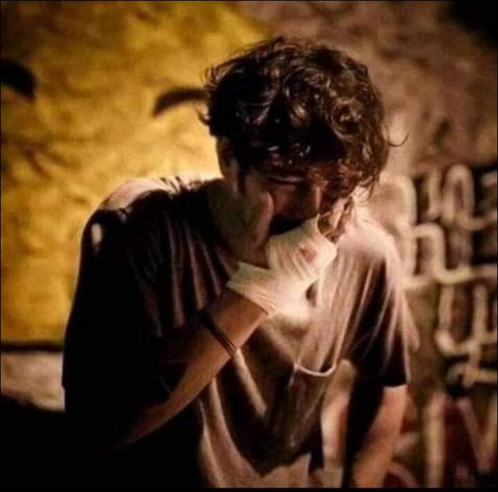Sad Hidden Face Boys DP (64)