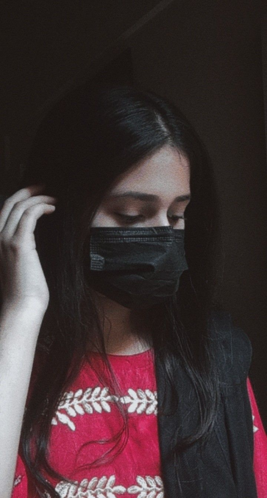 attitude mask girl dp (1)