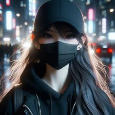 attitude mask girl dp (18)