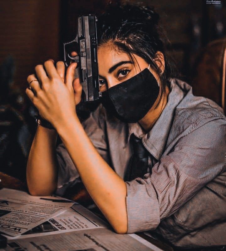 attitude mask girl dp (49)
