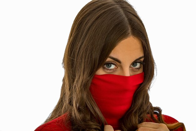 attitude mask girl dp (64)