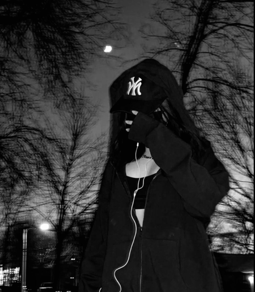 attitude mask girl dp