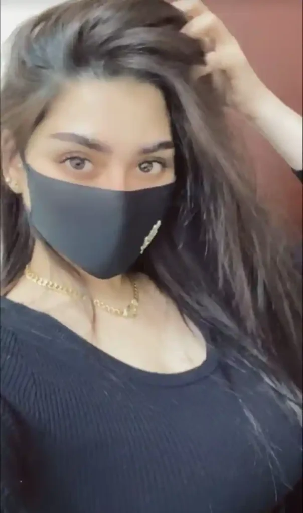 attitude mask girl dp